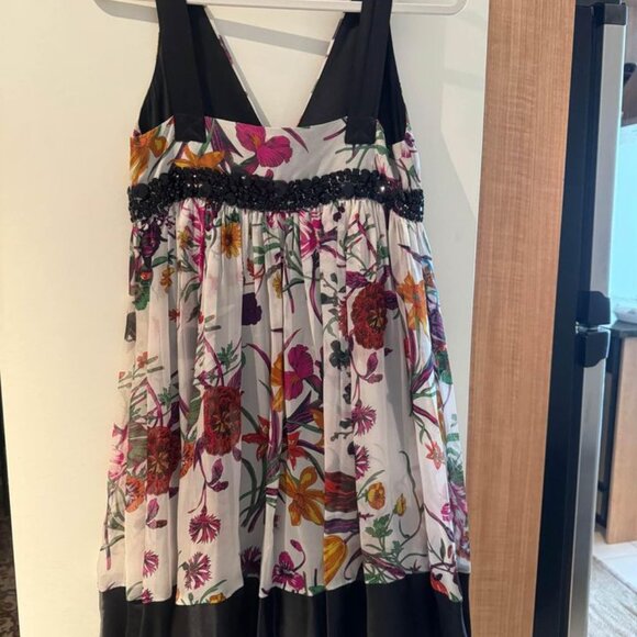 %100 SILK Zara dress limited edition size medium - Picture 3 of 7